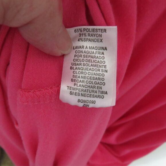 Allison Brittney Maxi Dress Women Sm Pink A Line W/ Straps and Built in Bra - Picture 5 of 9